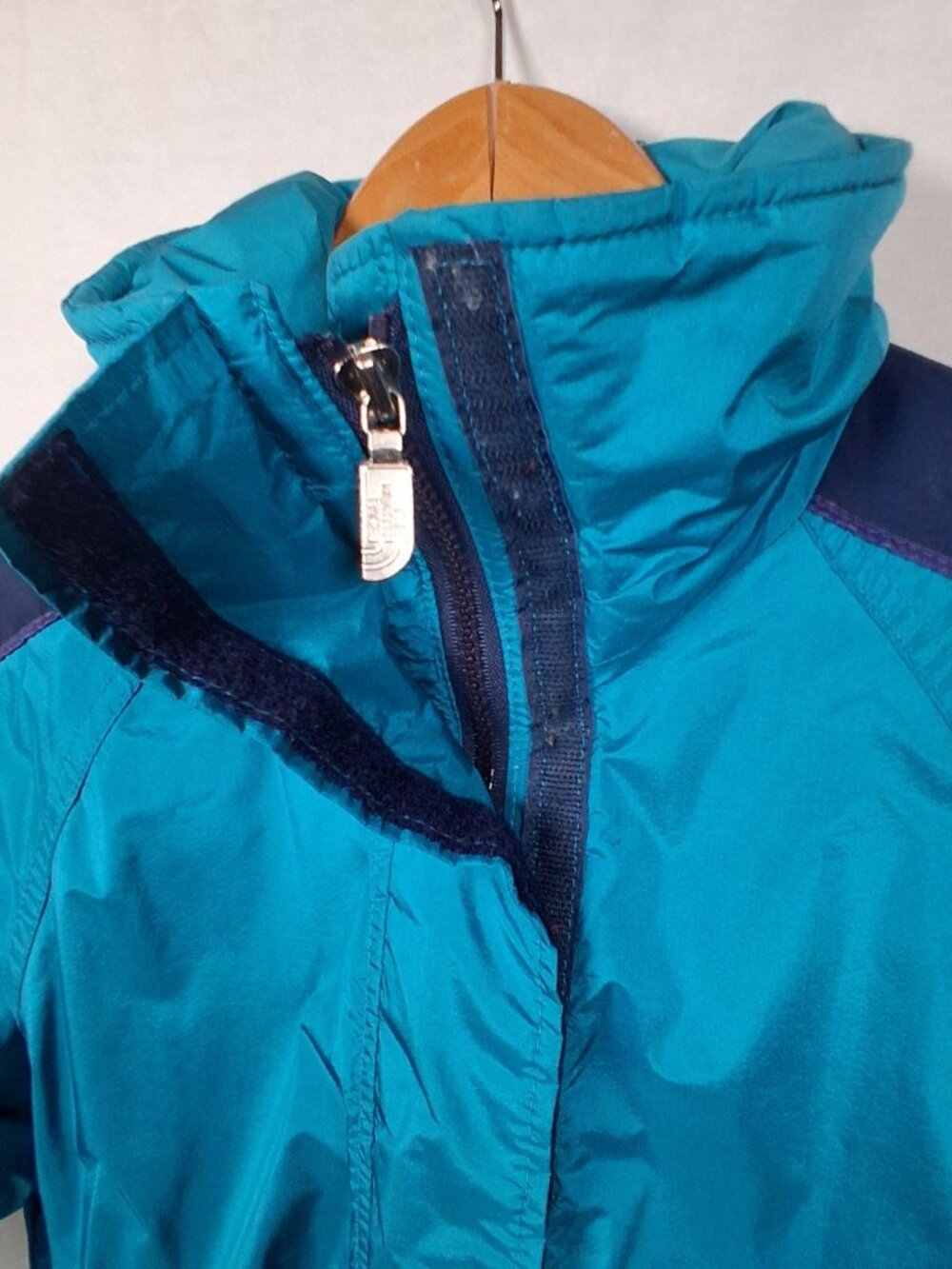 Vintage 1990s North Face Extreme Jacket Women 10 Snow Ski Blue Gore Tex Winter - Picture 8 of 16